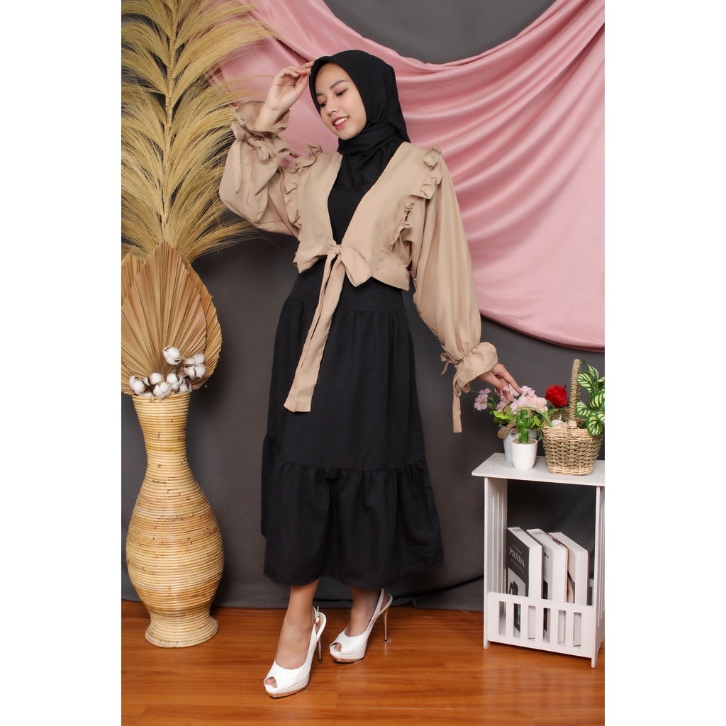 RX Fashion - Aprila cardy Twistcone / Aprilia cardy / Cardigan Marion  / Miranti Outer Cardigan / Outer Rubiya -BN