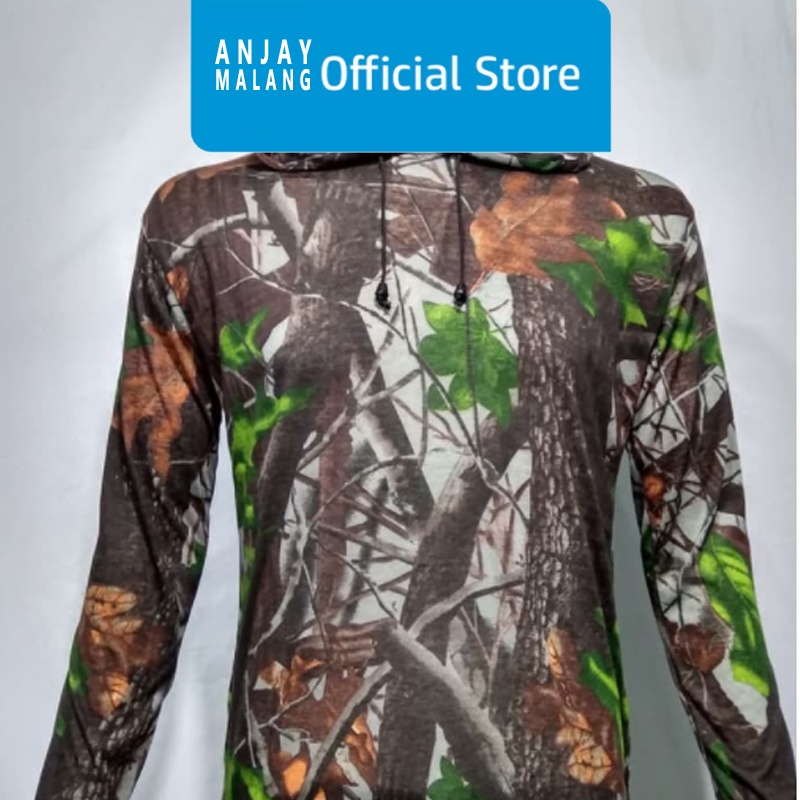 ANJAYMALANG Baju Hodie Berburu Camo Murah
