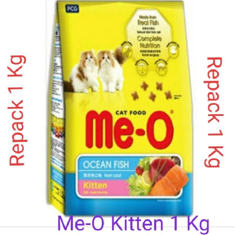 Me-O DryFoods Pakan Kucing 1 kg [repack]