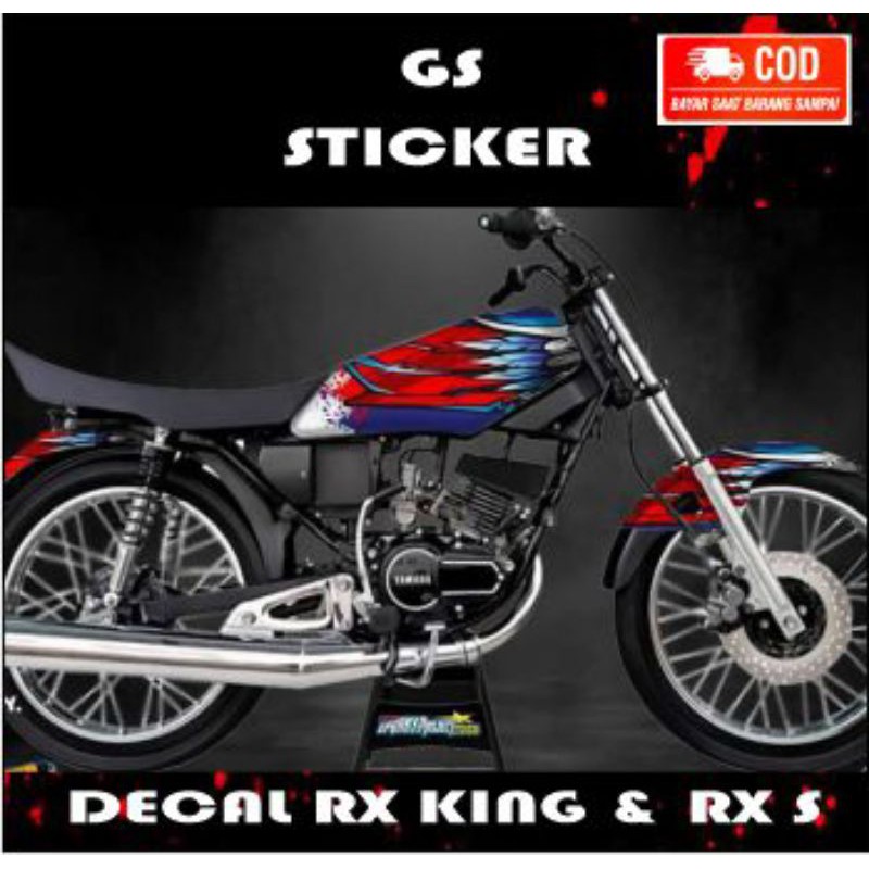 Decal Sticker Rx king dan Rx S air brush masa kini