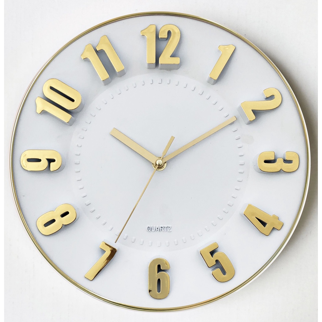 Jam Dinding Aesthetic 40cm Jam Dekorasi Pajangan Dinding Minimalis Free Baterai