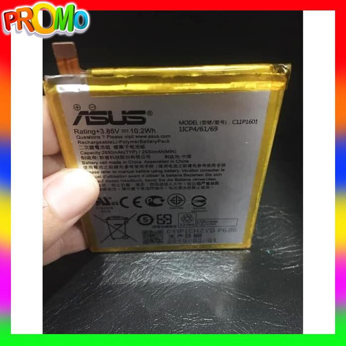 ACC HP BATERAI ASUS ZENFONE LIVE A007 ZB501KL C11P1601 2650MAH FULL ORIGINAL