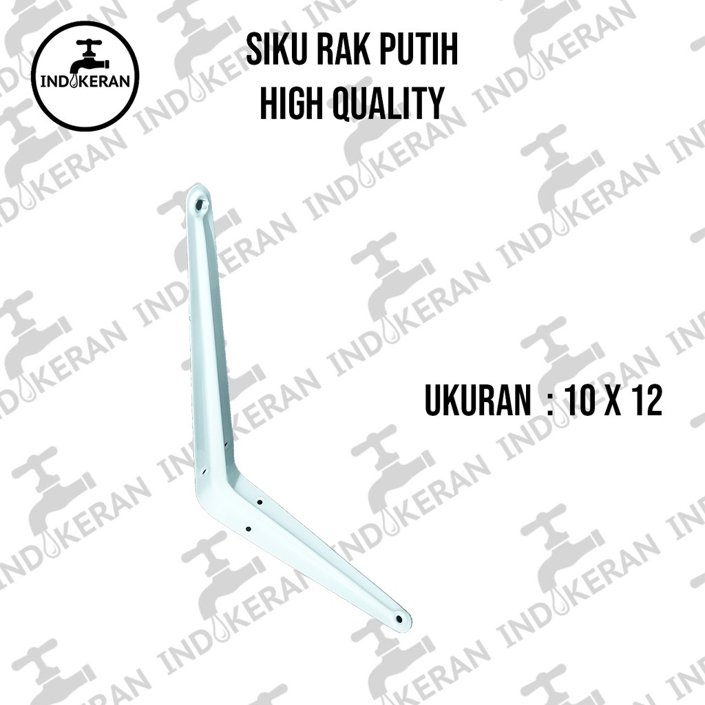 INDOKERAN - Siku Rak Putih - High Quality