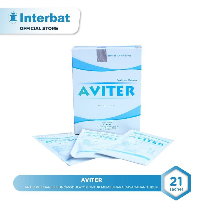 AVITER SUPLEMEN MENJAGA DAYA TAHAN TUBUH / P60IAVIT