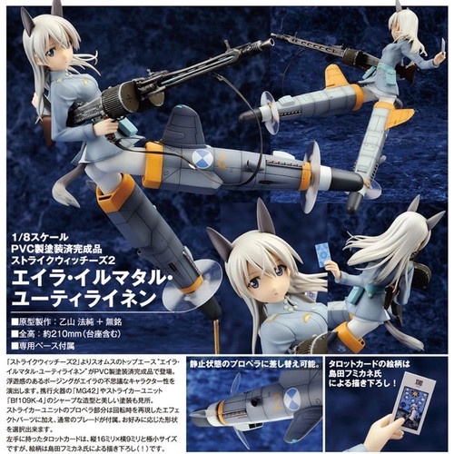 ORI 1/8 Scale Figure Eila Ilmatar Juutilainen Strike Witches ALTER PVC