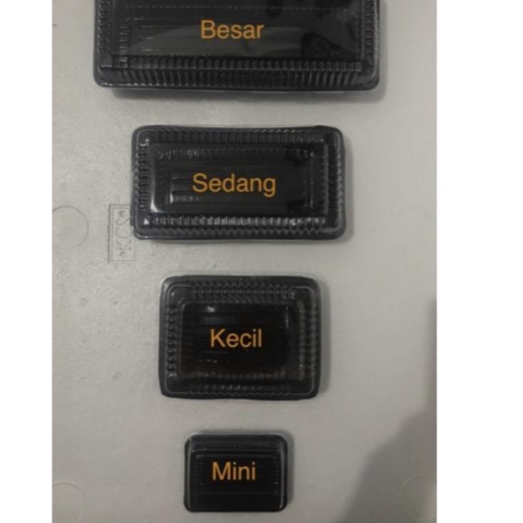 [SKU PRODUK : JKCZA] (ISI 50) Mika Brownies Mini Kecil / Kotak Puding Bronis Kue Tart - WARNA COKLAT