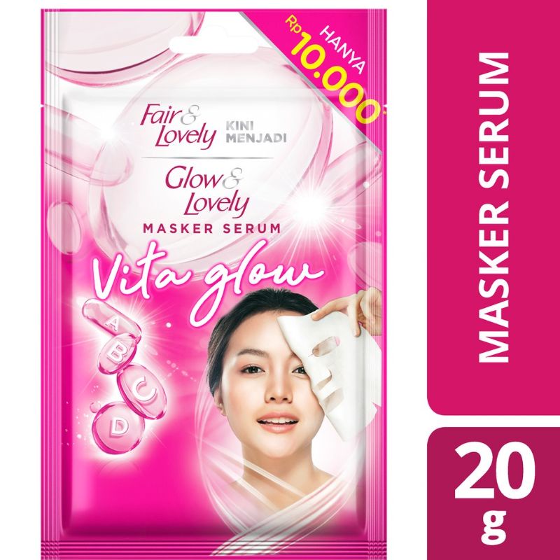 Glow &amp; Lovely Masker Vita Glow 20gr