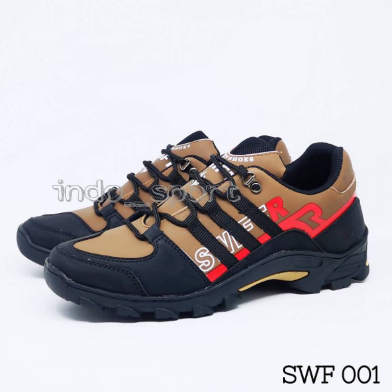 Ready GUNUNG Sepatu Tahan Sepatu gunung Non-Slip Hiking Panjat Tebing Hiking Shoes