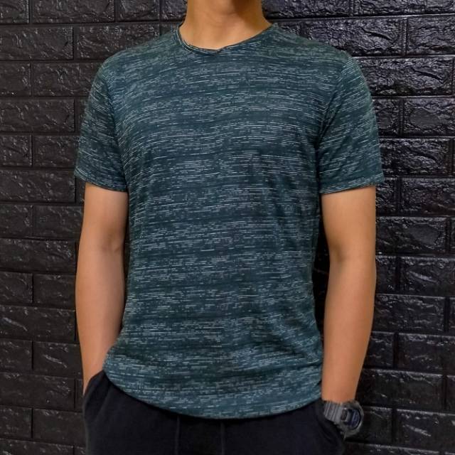 KAOS PRIA GREEN ABSTRAK KAOS POLOS KAOS TUTON