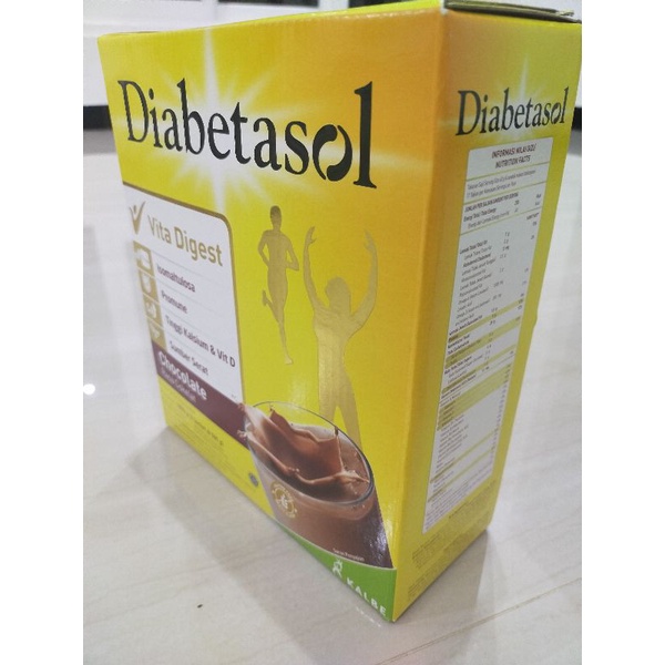 Susu Diabetasol rasa Cokelat 1000gr / 1kg (2 sachet @500gr)