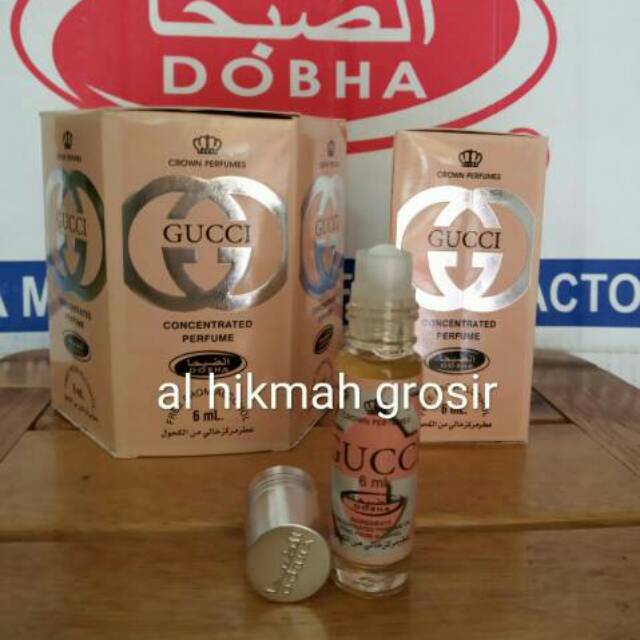 Parfum DOBHA @6ml aroma GUCCI