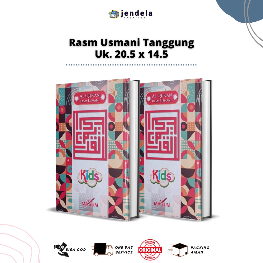 Alquran Non Terjemah Masum Kids Rasm Usmani Tanggung