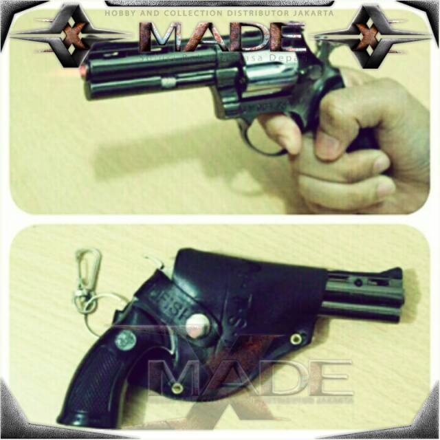 KOREK API MODEL  REVOLVER PHYTON - KOREK API PISTOL - KOREK GAS - REPLIKA PISTOL REVOLVER