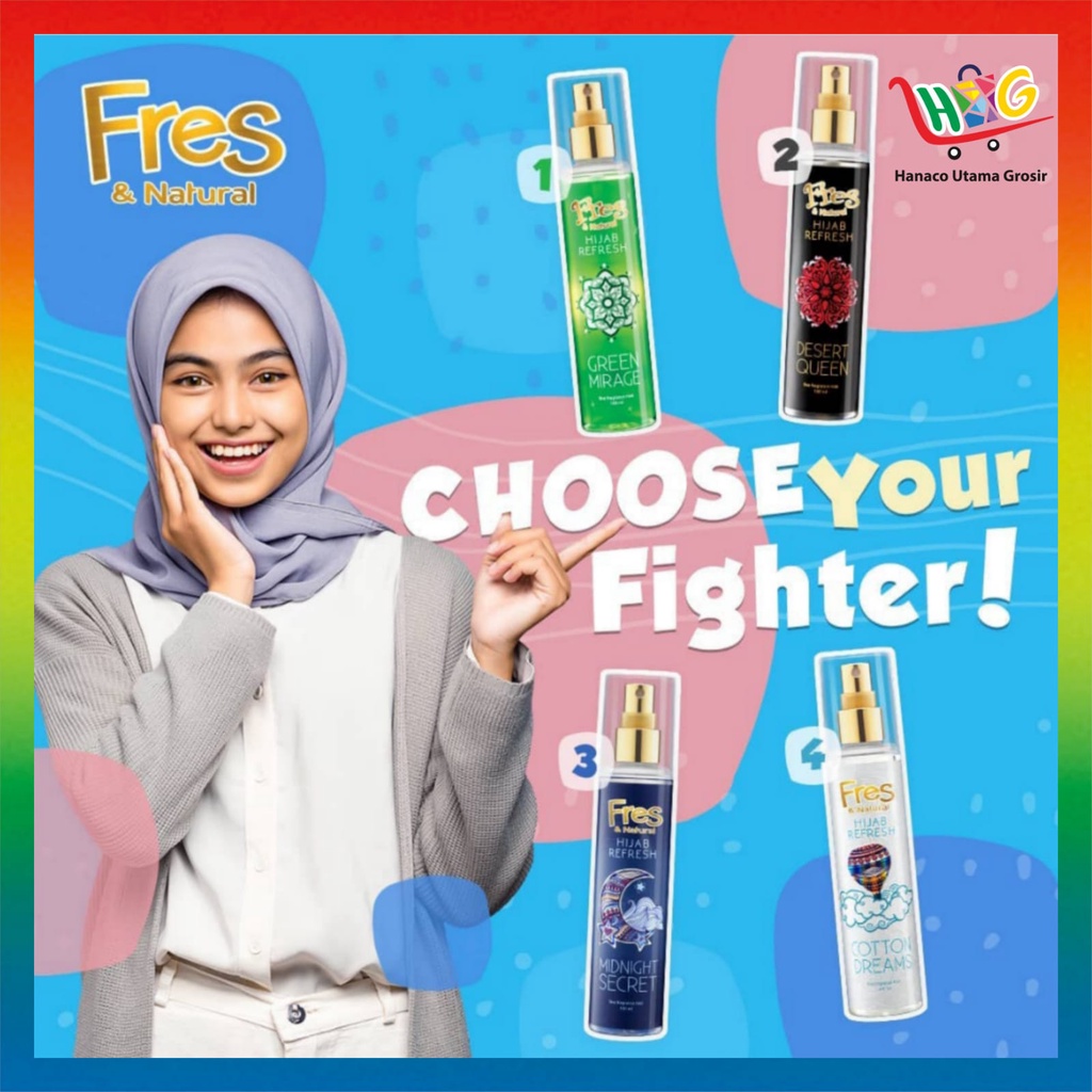 Fres Hijab Refresh Collection 100 ml