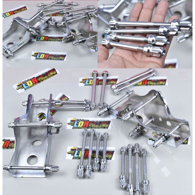 baut Pangkon Mesin Tiger MP gl stainless original