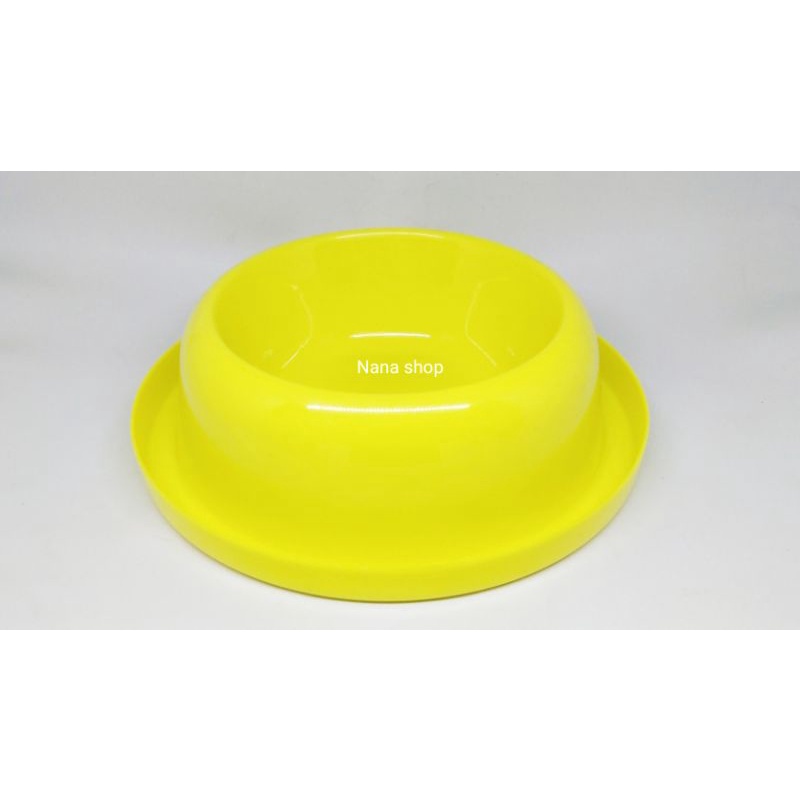 tempat makan plastik anjing kucing pet food dispenser pet bowl hewan