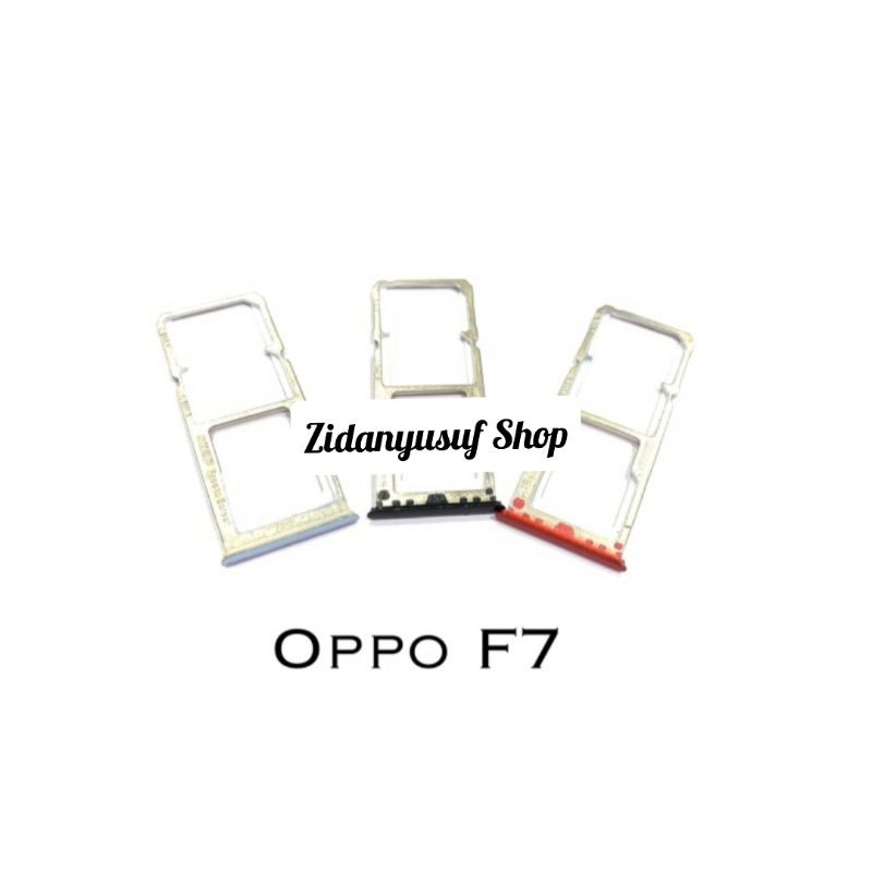 SIMTRAY SIMLOCK SLOT KARTU TEMPAT SIM OPPO F7 / F7 PRO SLOT SIMCARD ORIGINAL