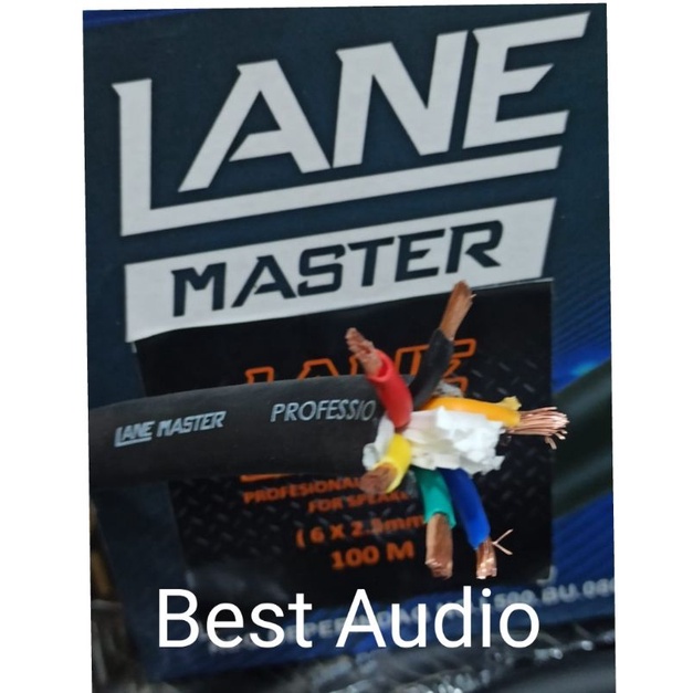 Kabel Speaker serabut Lane Master 6x2.5mm