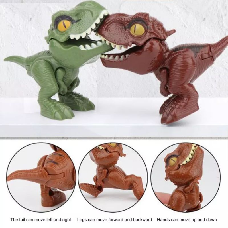 Mainan Snap Squad Dinosaurus T-rex Velociraptor Hiu/surprise egg dino jurassic World