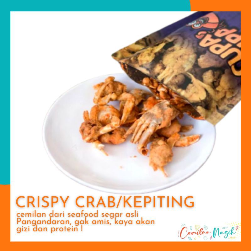 

Kepiting Udang Cumi Krispi / Baby Crab Crispy Cupa Cupa