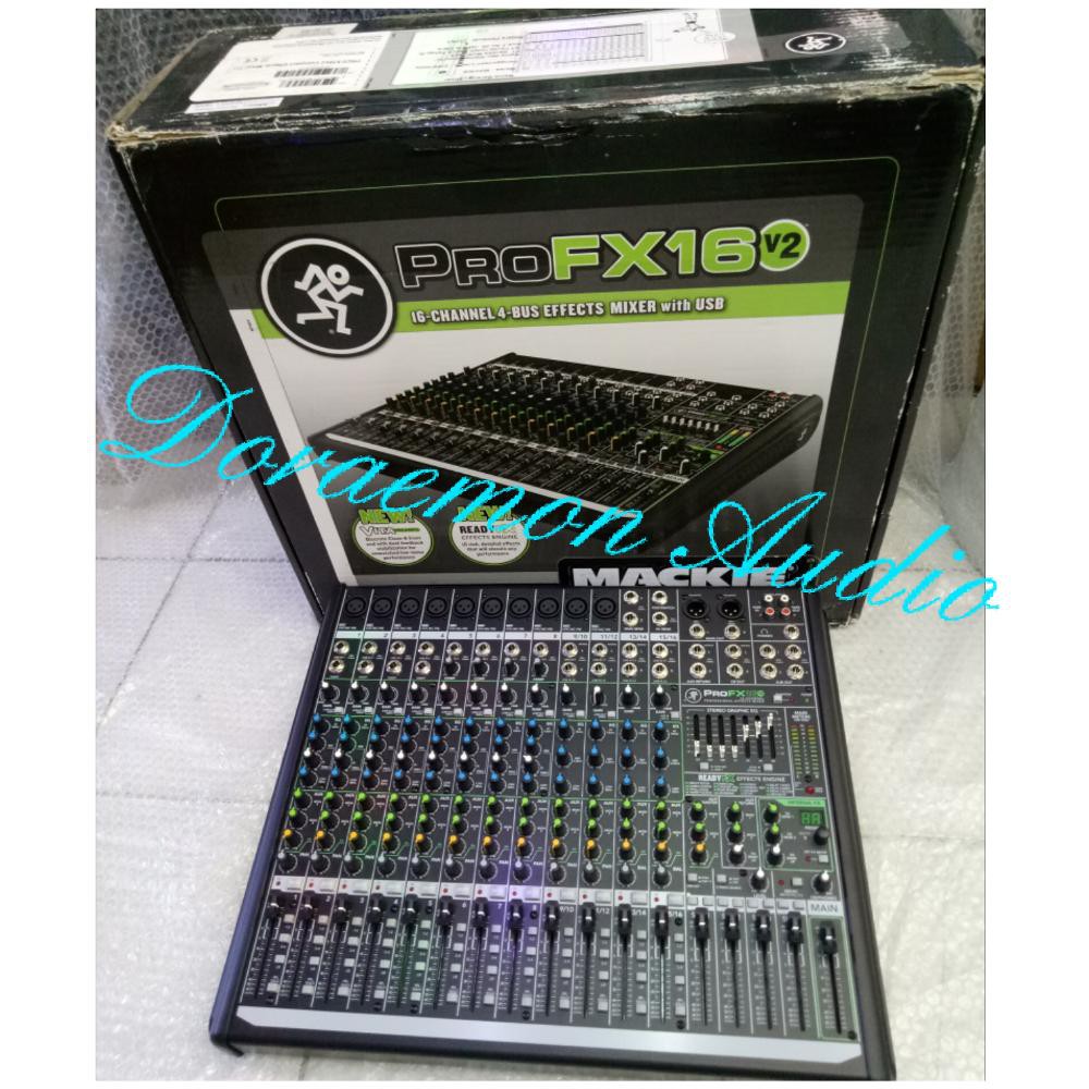 mixer pro fx 16 v2 mackie ORIGINAL GARANSI Terbaik