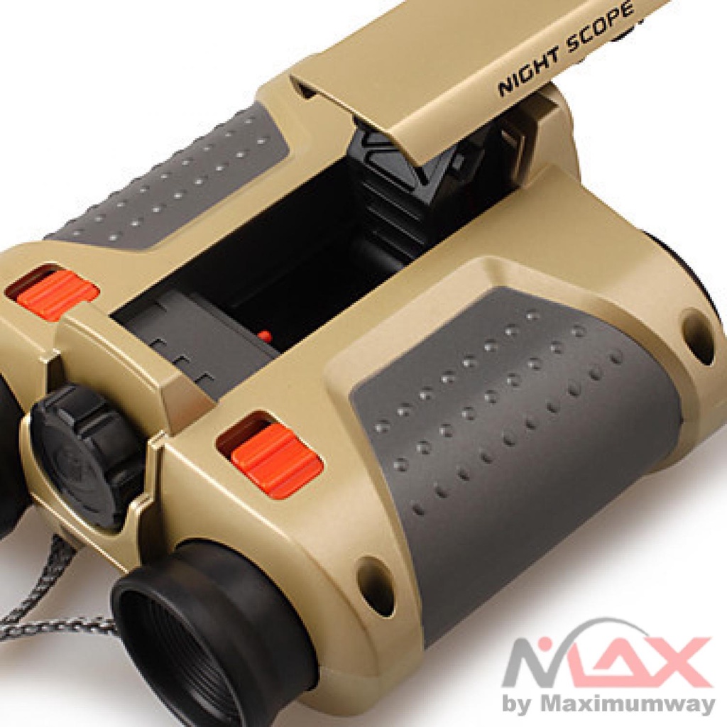 Night Scope 4 x 30mm Binoculars with Pop-Up Light Teropong - JYW-1226 Warna Gold