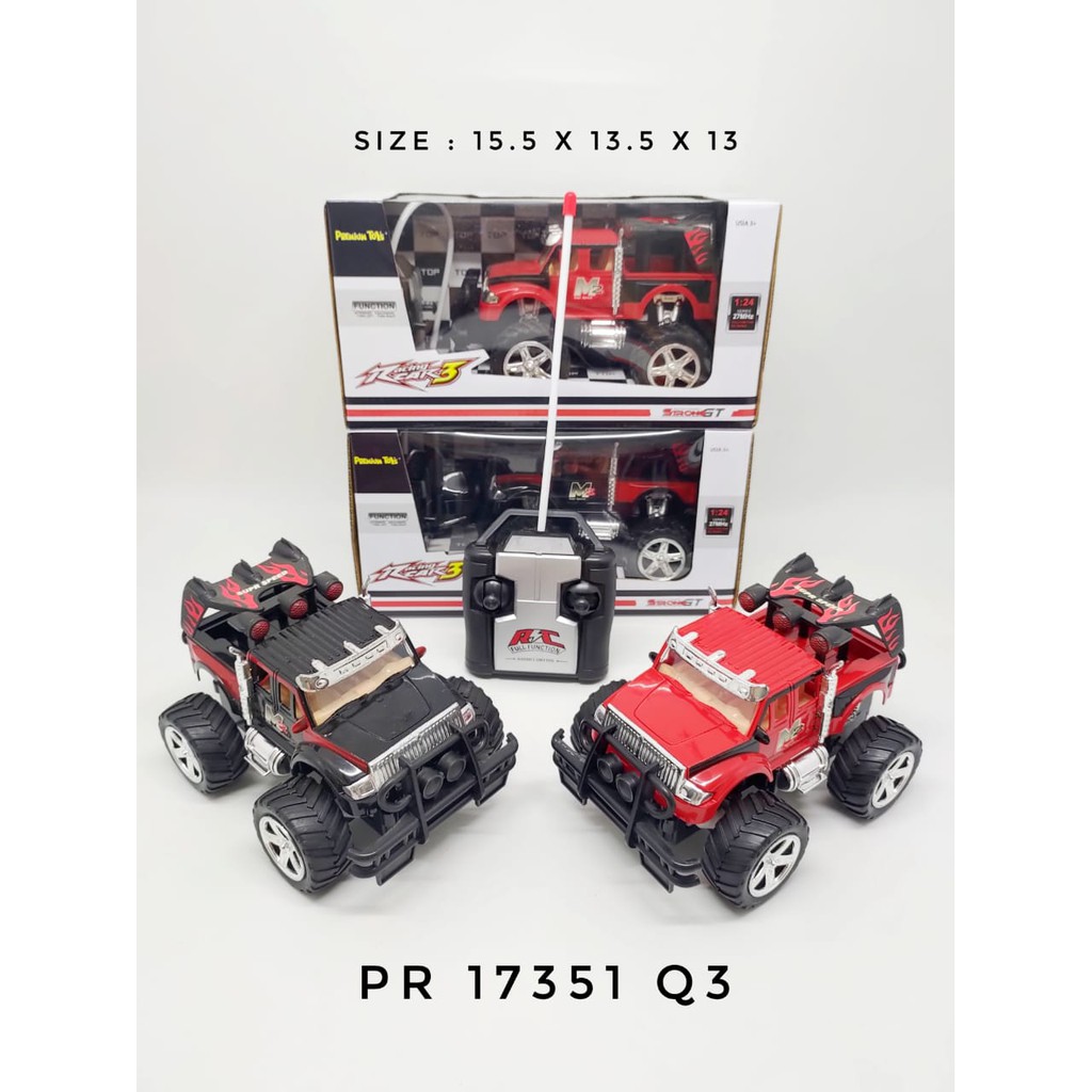 MAINAN ANAK RC MOBIL JEEP KING DRIVER Q3