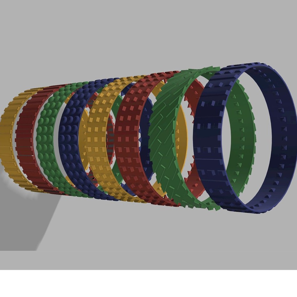 Anki 3D Models .stl Vector Robot Treads