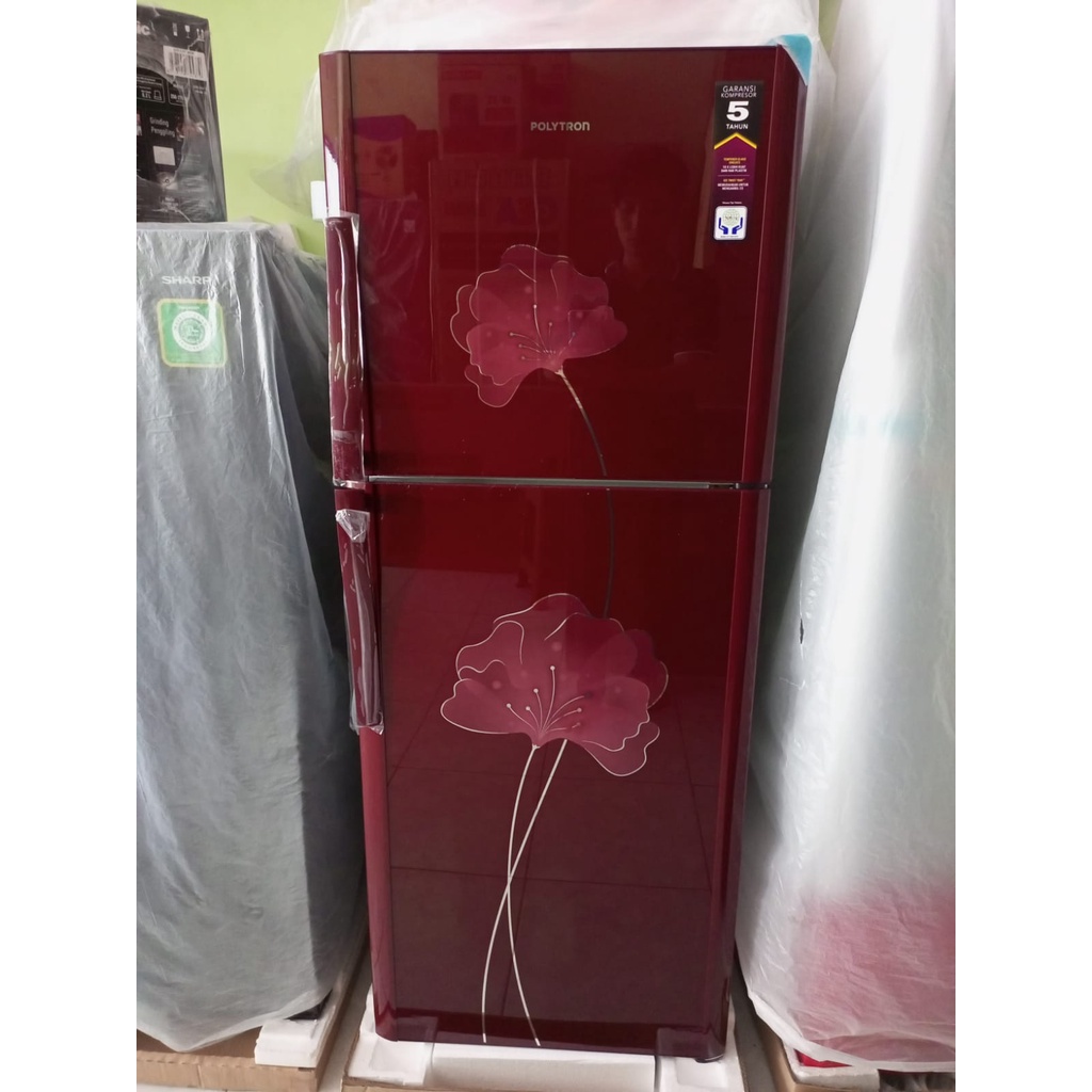 Kulkas Polytron 2 pintu NEW Belleza PRM 21 BN