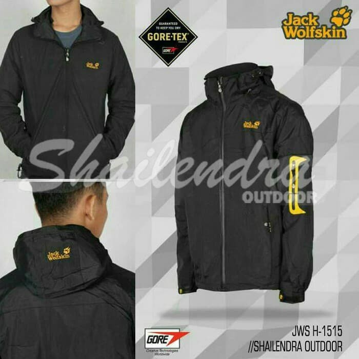 JAKET GUNUNG JACK WOLFSKIN POLOS 2in1 WATERPROOF (INNER FULL POLAR)