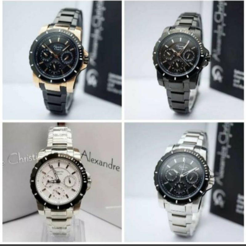 Alexandre christie original Jam tangan tangan wanita AC 6141/ ac6141 /6141