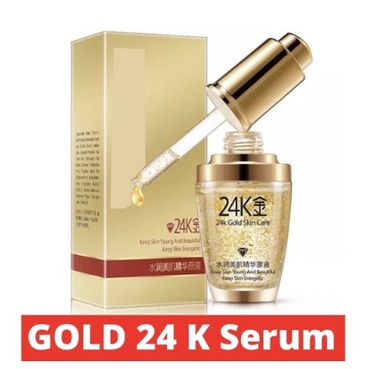 SERUM GLOWING 24K GOLD / SERUM WAJAH EMAS / KUALITAS SEPERTI GOLDZAN 24K ORIGINAL
