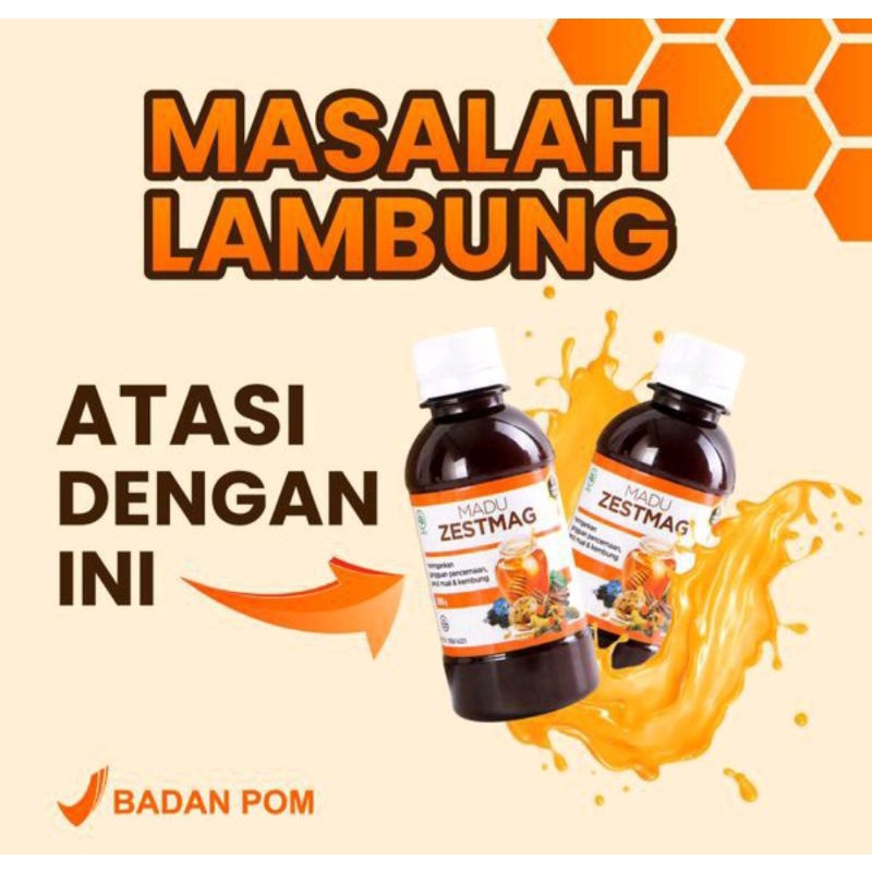 

ZESTMAG MADU ASAM LAMBUNG maag TERAMPUH mengatasi asam lambung , gerd , pencernaan , radang usus , masuk angin , daya tahan tubuh 100% ORIGINAL PRODUCT