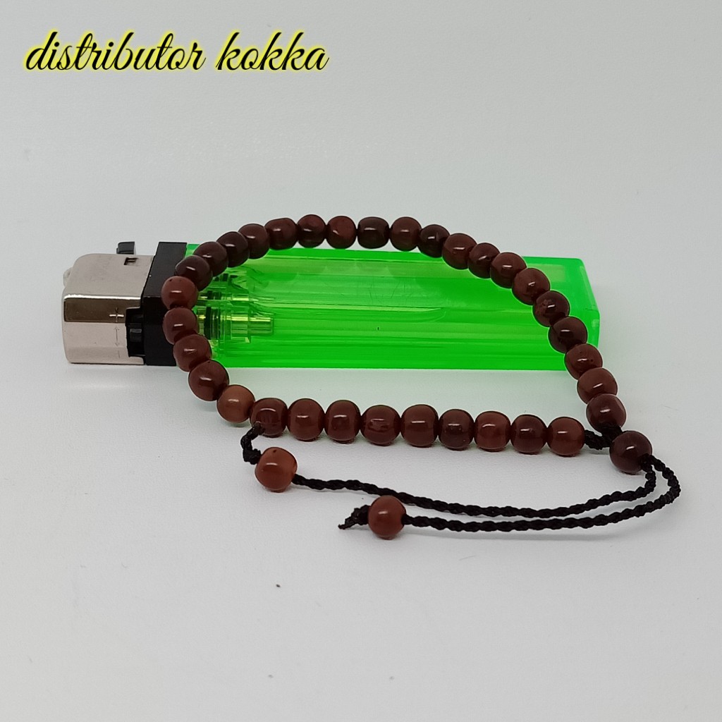 ( SUPER MURAH ) Gelang Kokka kaukah merica coklat