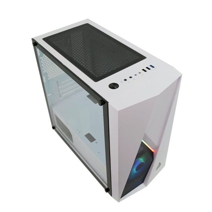 Paradox Gaming Spica RGB White Edition Casing Case Gaming