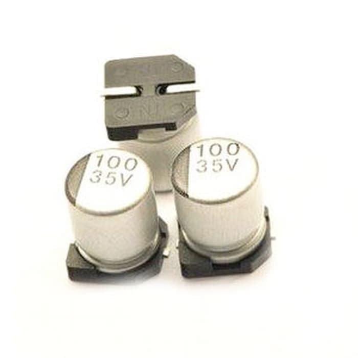 Solid SMD ELCO Capacitor ELKO Kapasitor 100UF 35V 100UF35V AG97