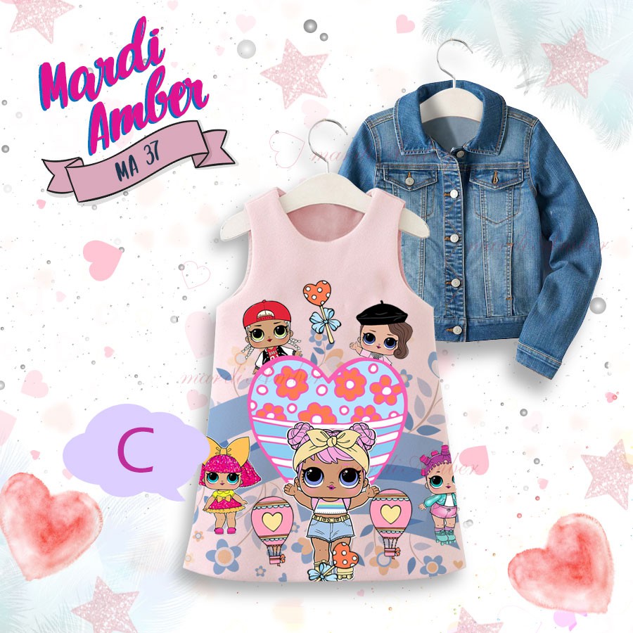 MA37 DRESS + JAKET JEANS KIDS