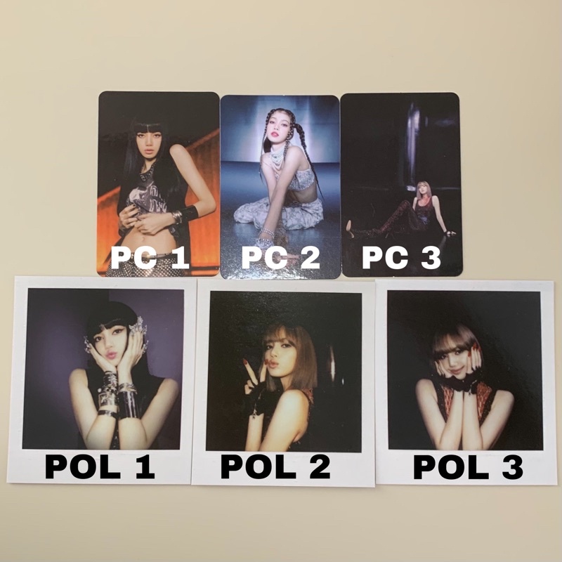 [OFFICIAL] Lisa Photocard Lalisa PC Polaroid