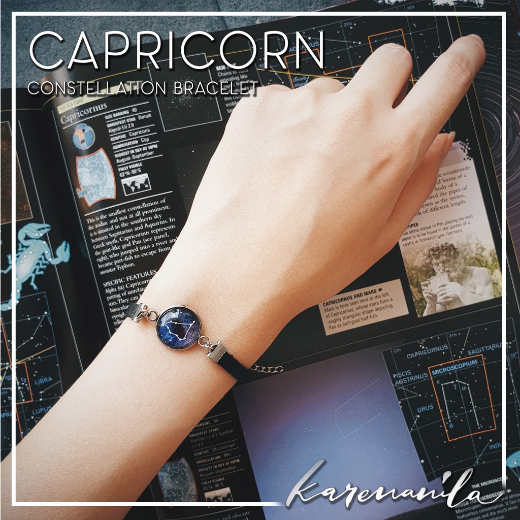 Gelang Zodiak : CAPRICORN | Zodiac Constellation Bracelet