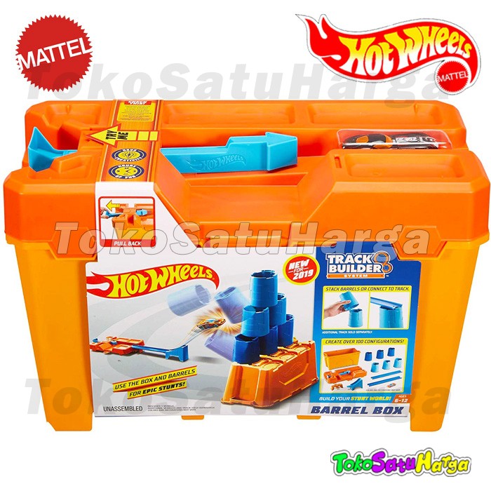 hot wheels stunt builder race crate