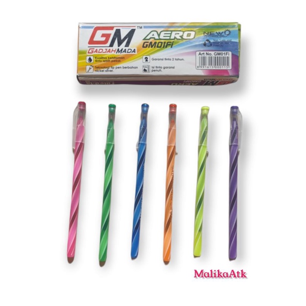 

Pulpen Gadjah Mada 0.5mm Ballpoint GM AERO