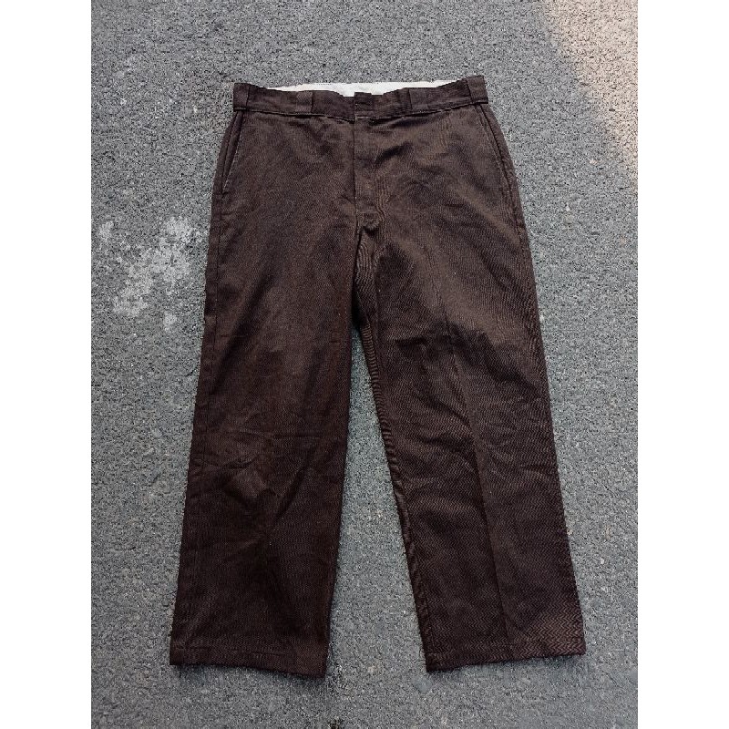 DICKIES 874 ORIGINAL FIT DARK BROWN SECOND