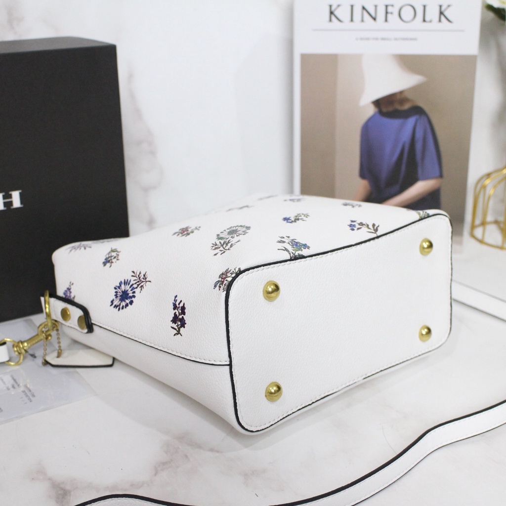 Tas wanita Small Town Bucket Bag With Dandelion Floral Print 8677 (FreeBubble Wrap+DalamSuedee+NoSeri)
