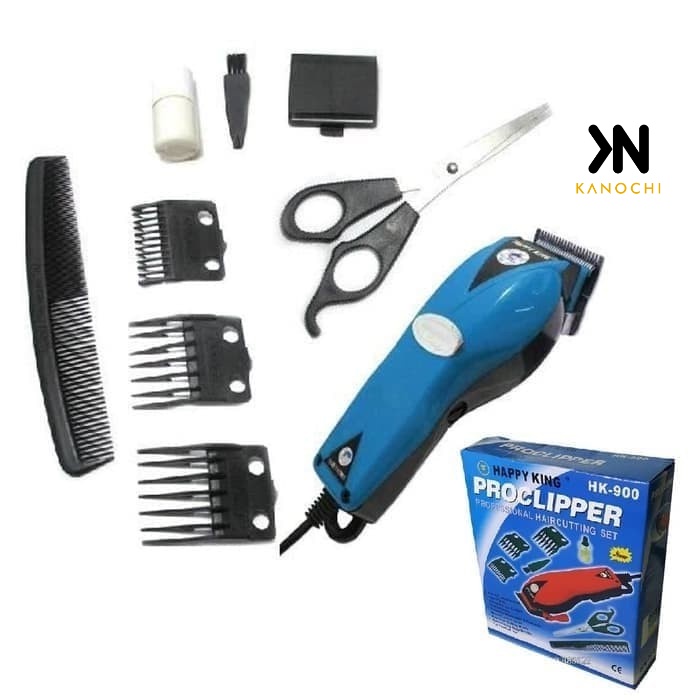 Set Cukur Proclipper Happy King HK 900 Alat Cukur Rambut Mesin Cukur