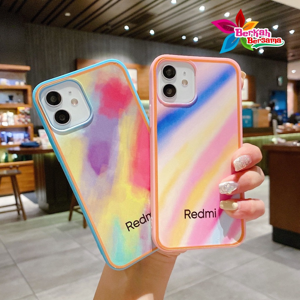 SS044 SOFTCASE RAINBOW XIAOMI REDMI 4A 5A 6A 8 9 9A 9C NOTE 4 5 7 8 9 10 PRO 9T POCO M3 M2 BB5661