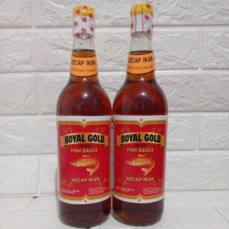 

kecap ikan thailand/fish sauce royal gold 725ml
