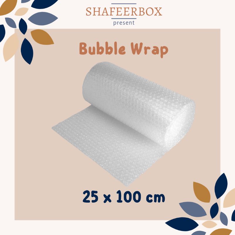 

BUBBLE WRAP 25x100 cm