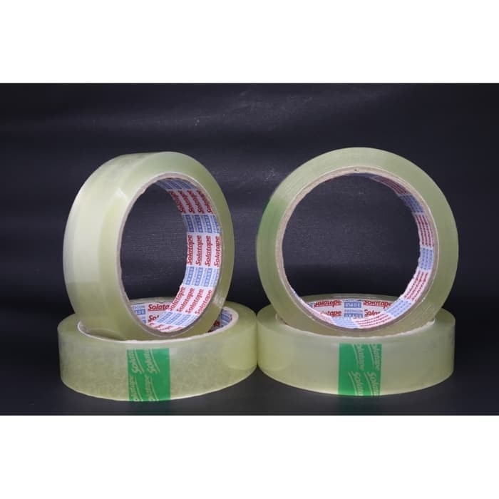 

PEREKAT-PENGIKAT- ISOLASI 1 INCH X 72 YARD / SOLASI / LAKBAN 24 MM / ISOLATIP / SELOTIP -PENGIKAT-