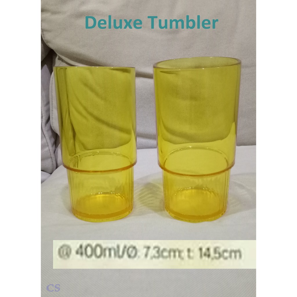 Deluxe Tumbler / Gelas Plastik Tupperware