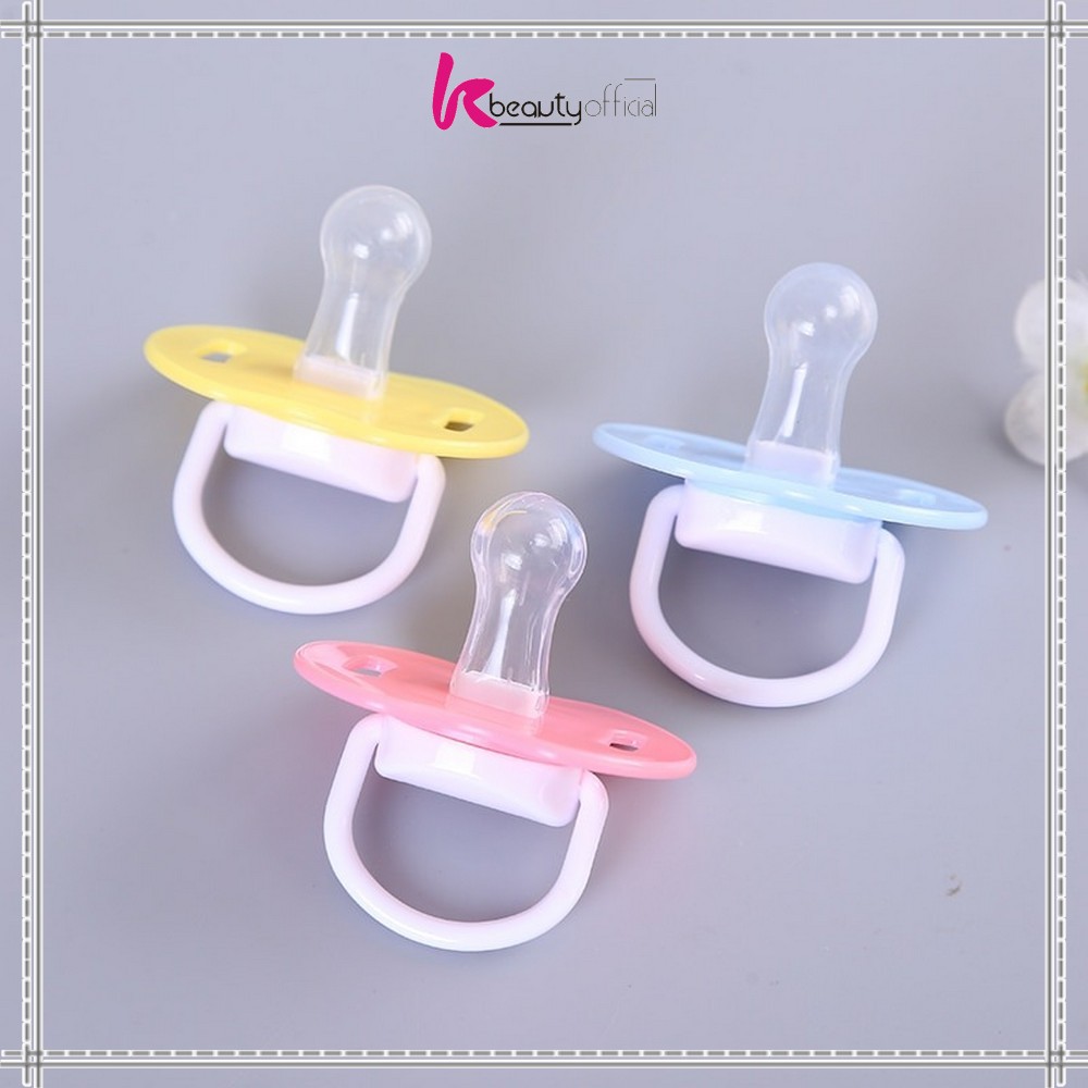 KB-C46 Empeng Bayi | Dot Bayi Bulat / Datar | Baby Pacifier / Soother | Kompeng Bayi Food Grade-DOT BULAT